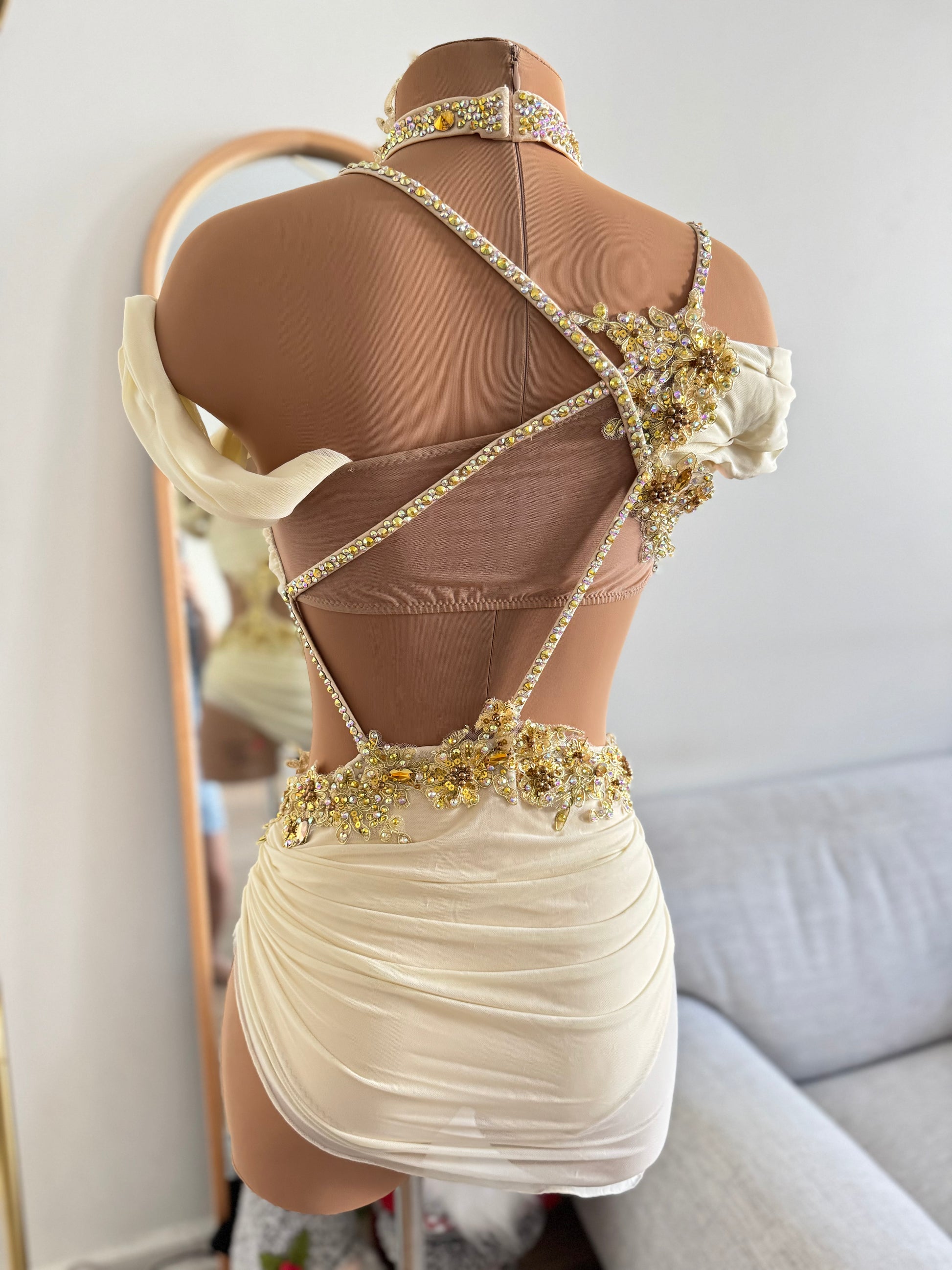 Light Yellow One-Piece Lyrical Costume InspiringCostume Light Yellow One-Piece Lyrical Costume InspiringCostume