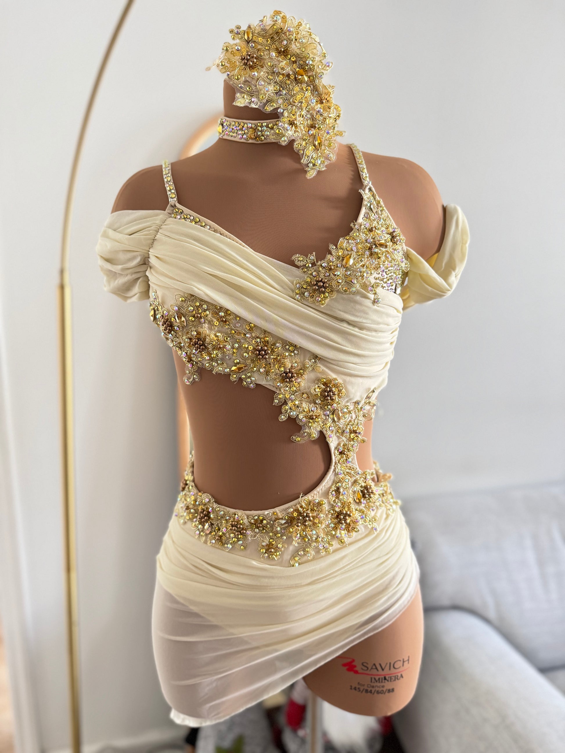 Light Yellow One-Piece Lyrical Costume InspiringCostume Light Yellow One-Piece Lyrical Costume InspiringCostume